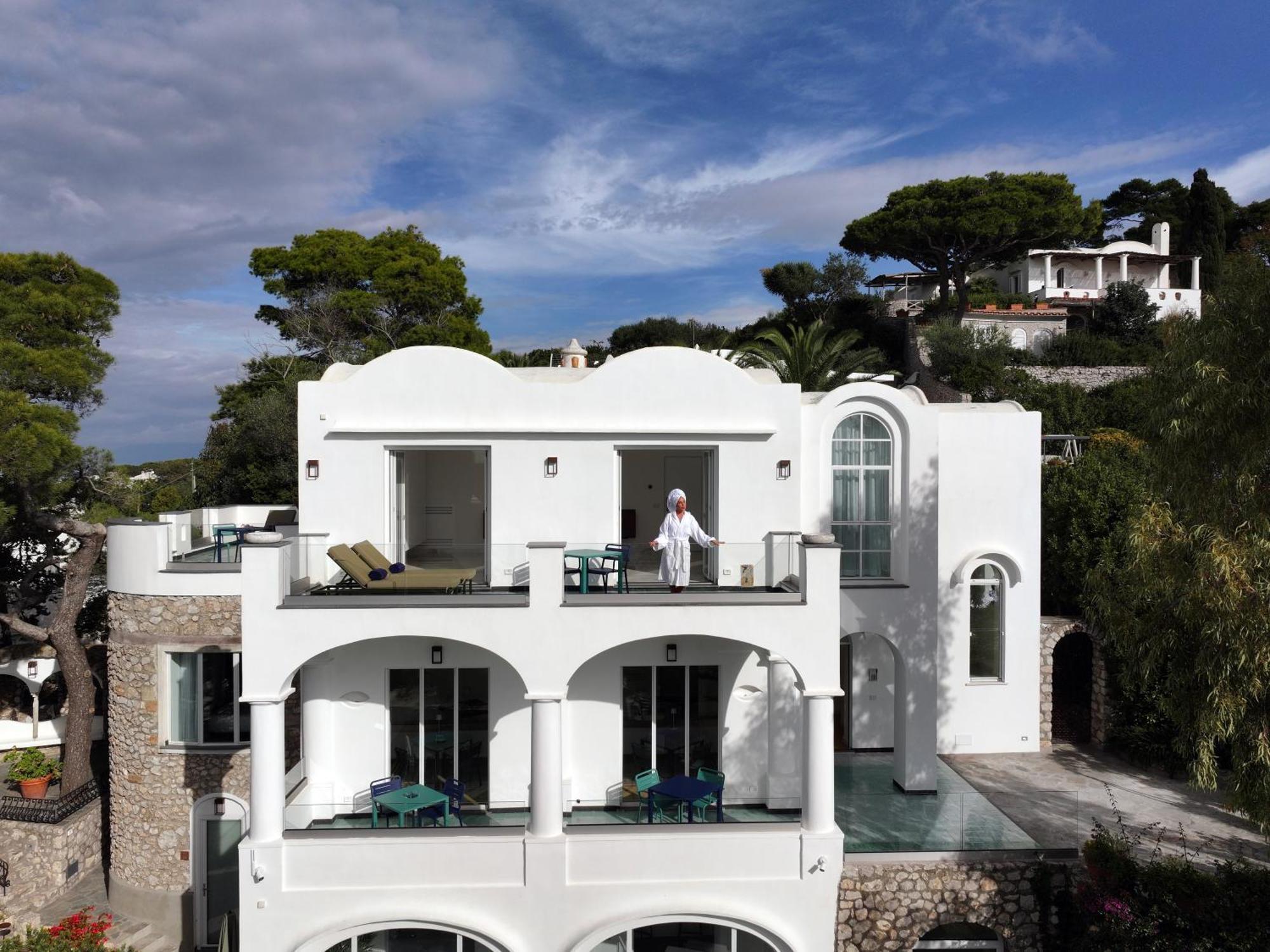 Villa L'Ara Капри Екстериор снимка